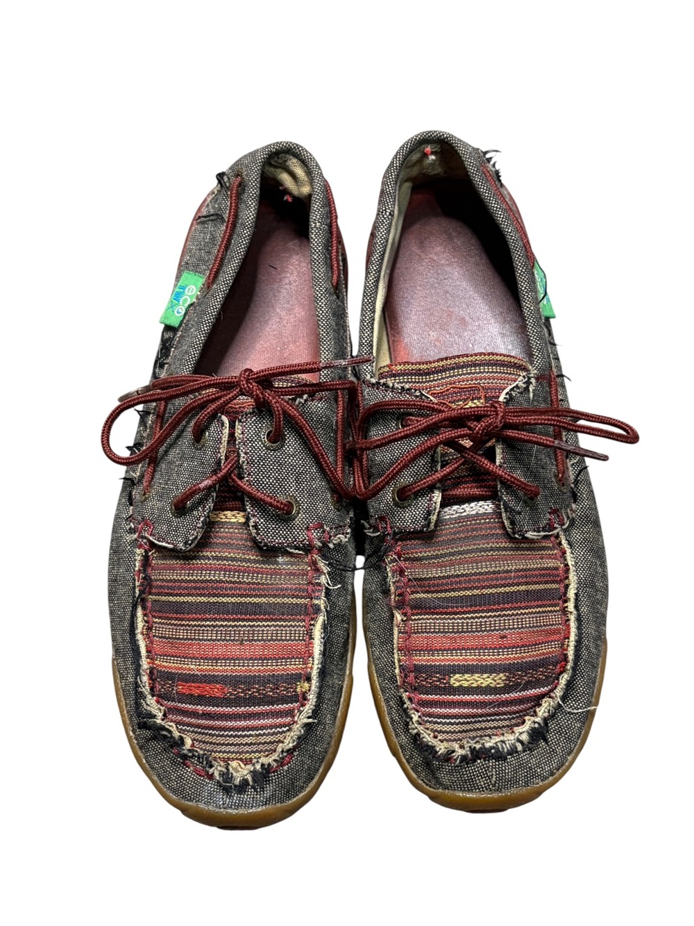 Twisted X ECO TWX Women’s 8M Serape Striped Boat Driving Mocs